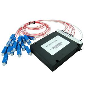 Buy cheap LC/SC/FC Connector Optical Fiber WDM 8ch Passive Compact CWDM Filter from wholesalers