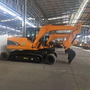 30MPa Wheel Crawler Excavator Simple Structure Crawler Mounted Hydraulic