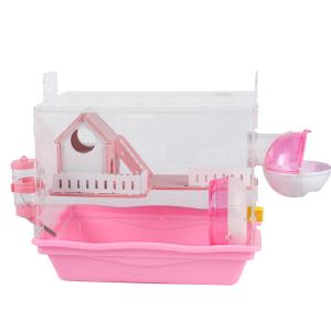 Buy cheap Breathable Large Plastic Double Layer Hamster Cage 37mm Length from wholesalers