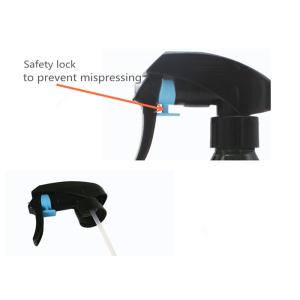 Buy cheap Empty replacement Spray Bottle Triggers Mini Size Translucent Color Safety Lock from wholesalers