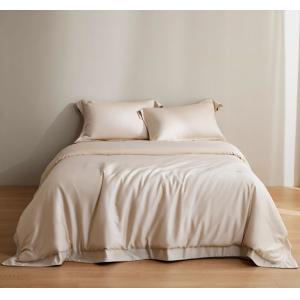 Buy cheap Solid Color 100S Lenzing Tencel Duvet Cover Bedding Set Home Textile Product Customized Size from wholesalers