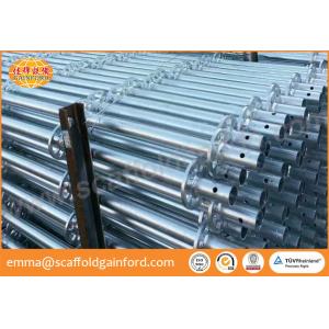 China Indonesia project use scaffolding construction ring lock standard vertical for ring lock scaffold system on sale