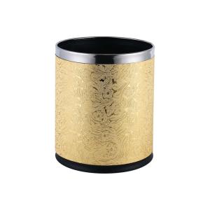 Buy cheap Black Stainless Steel Trash Can 2 In 1 Hotel Lobby Trash Cans from wholesalers