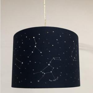 Buy cheap Black Space Cut Out Kids Bedroom Lampshades With Cutouts 3 Layer product