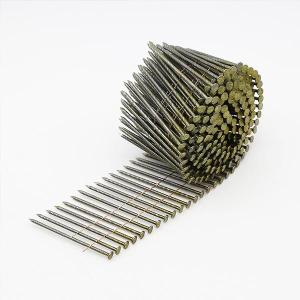 Buy cheap Wire Collated Screw Ring Smooth Wood Pallet Coil Nail from wholesalers