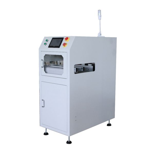 Precision SMT Pcb Loader Machine With 4-6 Bar Air Supply , Min 0.6mm PCB