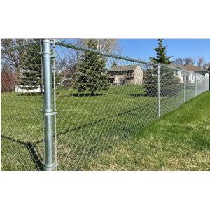 Buy cheap 25x25mm Diamond Chain Link Fence Galvanized For Protection from wholesalers