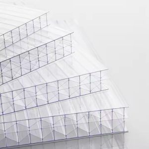 High Quality Multiwall Polycarbonate Hollow Sheet Uv X-structure Polycarbonate