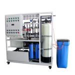 Buy cheap SUS316 10tpd 98.5% Seawater Desalination Equipment With Water Softener from wholesalers