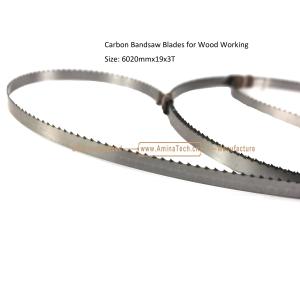 Carbon Bandsaw Blades for Wood Working Size: 6020mmx19x3T,Cutting Wood