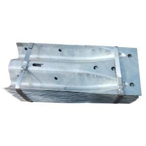 Buy cheap Q235 Q345 Double Beams Highway Guardrail Fitting Steel Bridge Terminal End For Traffic Safety from wholesalers