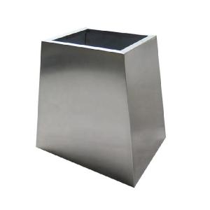 Buy cheap Powder Coated Galvanized Iron Matte Planter Flower Pot from wholesalers