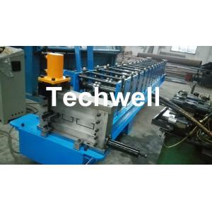 Buy cheap 0-15m/min Forming Speed , High Efficiency C Section Roll Forming Machine With Hydraulic Cutting Type from wholesalers
