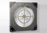 Buy cheap Indoor Outdoor Metal 3D Vintage Square Retro Wall Clock from wholesalers