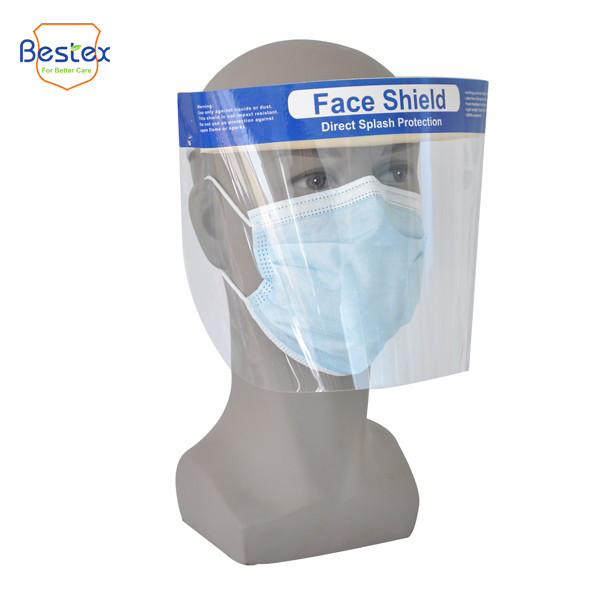 Buy cheap Safety Clear Plastic OEM Antibacterial En166 Face Shield from wholesalers