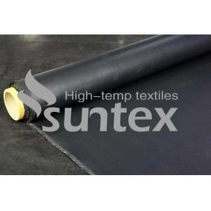 Buy cheap Corrosion and oil resistance Black Neoprene Coated Fiberglass Chemical Resistant Fabric Or Tape To Mid - East from wholesalers