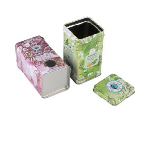 Buy cheap Eco Friendly Customized Coffee Tins with Screw On Lids from wholesalers