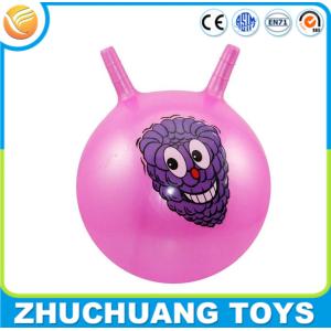 Buy cheap cheap plastic inflatable toy handle ball from wholesalers