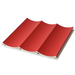 Buy cheap 15mm Wood Plastic Composite Wall Cladding WPC Fluted Wave Panel from wholesalers