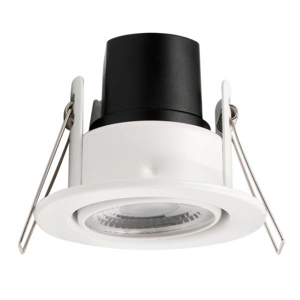 Buy cheap Cri 80 Tilt Matt Cool White SMD LED Downlights 60 Degree Beam Angle from wholesalers