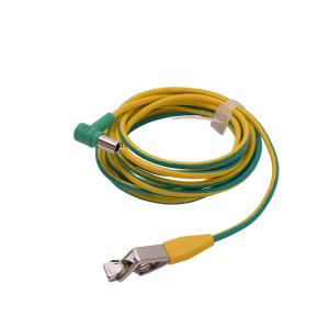 Buy cheap Yellow Grounding Medical Equipment Cable Customized Terminal Connecting from wholesalers