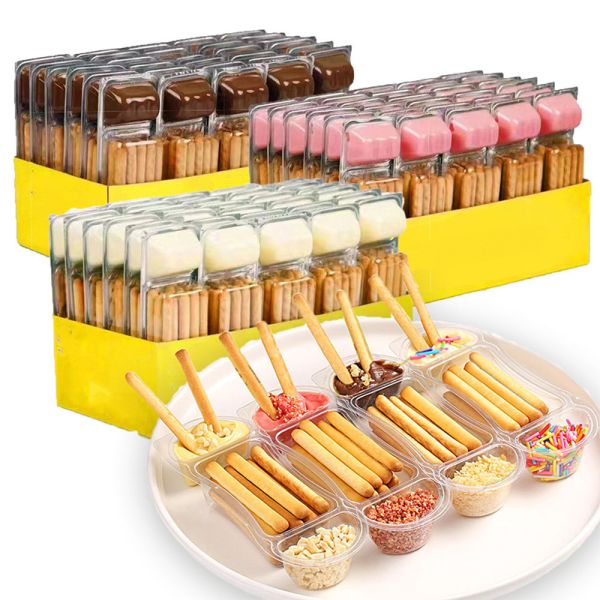 Buy cheap Casual Snacks Cookie Stick Biscuits With Cream Chocolate Sauce from wholesalers