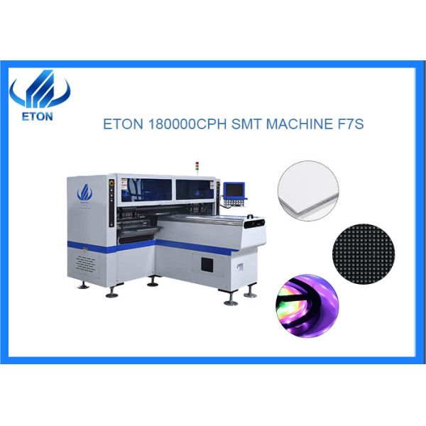 180000CPH SMT Mounting Machine 1m Batten/tube PCB Making Machine
