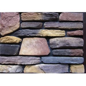 2500series Mixed Color And Shapes Artificial Wall Stone With Moulding Process