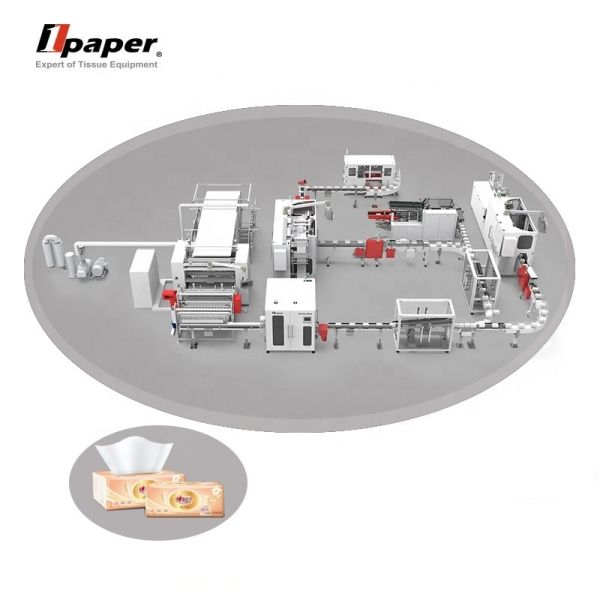Air Supply 0.5-0.8 Mpa Hand Towel Production Line for Toilet Paper Machine