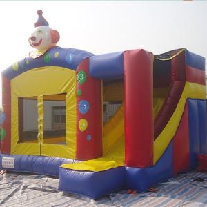 Buy cheap Amazing Clown Inflatable Jumping Castle Boucy House And Slide For Entertainment from wholesalers