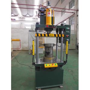 Buy cheap 40T Four Column Hydraulic Press Machine HMI Control For Cutting from wholesalers