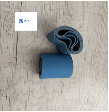 Blue Customized Rubber Apron For Spinning Machine