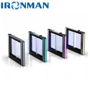 Buy cheap SPCC Embedded Face Recognition Pedestrian Turnstile Gates Aluminum Alloy Materia from wholesalers