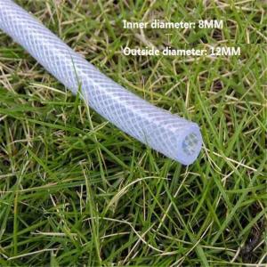 Buy cheap Flexible Expandable Clear PVC Fiber Braided Reinforced Plastic Hose Water No Kink Garden pvc Hose For Gardening from wholesalers