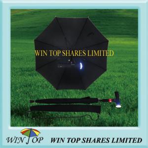 Buy cheap LED Auto Stick Umbrella with Radio, Alarm Function product