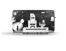 China High Efficiency Label Die Cutter With Max Speed 400m/Min And Total Power 16KW on sale