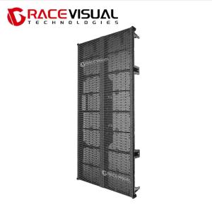 TSR Series P3.9-7.8 Transparent Rental LED Display With 7680HZ & 5000nits For