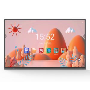 Buy cheap Custom UHD Led Education Interactive Flat Panel 75 Inch Touchscreen from wholesalers