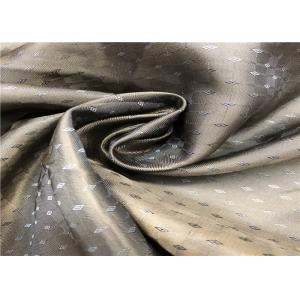 Soft Texture Anti Static Lining Fabric , 68D * 120D Men's Suit Lining Fabric
