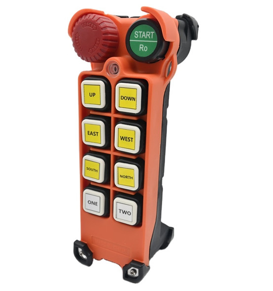 Metal 315MHz Wireless Industrial Bridge Crane Remote Control IP65