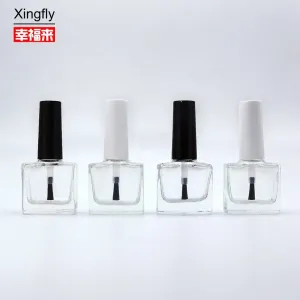 Buy cheap Amber Glass Empty Nail Polish Container Professional Smooth Surface from wholesalers