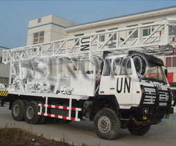 Buy cheap Highly Efficient Water Well Drilling Rig SIN600  drilling, diameter 100mm - 700mm from wholesalers