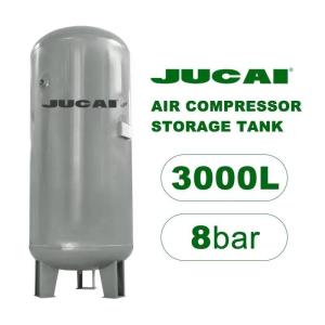 Buy cheap 3000L Air Compressor Storage Tank 8BAR Pressurized Air Tank from wholesalers