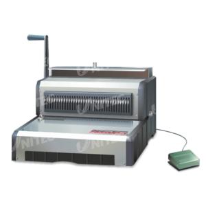 Buy cheap CE Electric Wire Binder Machine 297mm Binding Width For Calendar / Documents WB-2410E from wholesalers