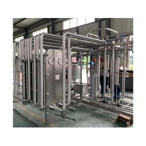 Customized 500-20000 L/H Pasteurizer For Orange/Apple/Coconut Juice Processing