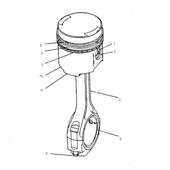 2W1177 Piston Liner Kit Cylinder Liner 8J-6016 Engine 2W-1177 Ring 8J6016 Piston