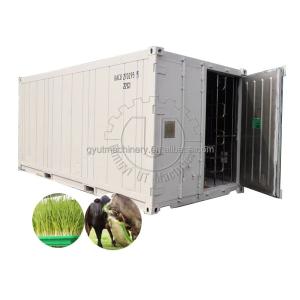 Buy cheap 22V Voltage Container Automatic Hydroponic Fodder System Barley Sprout Machine Room from wholesalers