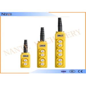 Single Speed AS4 Industrial Remote Pendant Control Stations Overhead Crane
