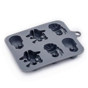 Buy cheap Silicone Ice Cube Tray 3D Skull Ice Mold-2Pack Easy Release For Whiskey Cocktails And Juice Beverages from wholesalers