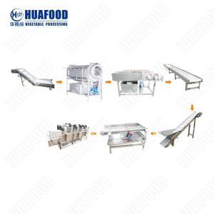 Automation Modernization Potato Washing Commercial Fruit Drying Machine Salad